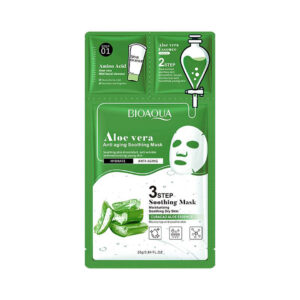 Bioaqua Aloe Vera Face Mask - 3step