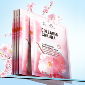 Sadoer Collagen Sakura Moisturizing Tender Skin Mask 25G