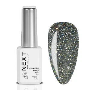Next By Zellia Gel Lacquer 10Ml - Starlight Glaze - 004