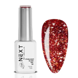 Next By Zellia Gel Lacquer 10Ml - Starlight Glaze - 008