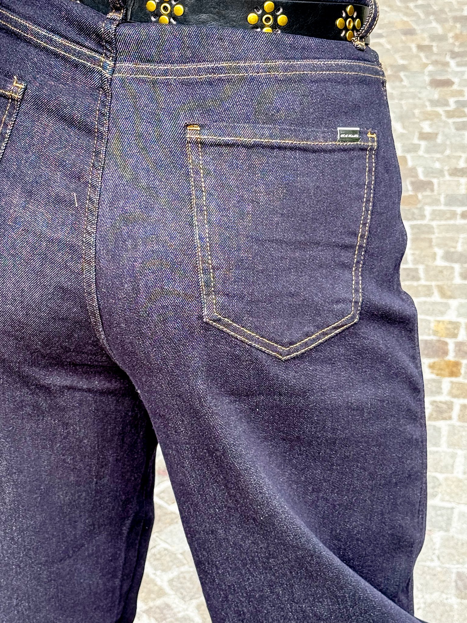 Baggy FIT, sötét indigókék színű farmernadrág "BG1079-1" - Image 6