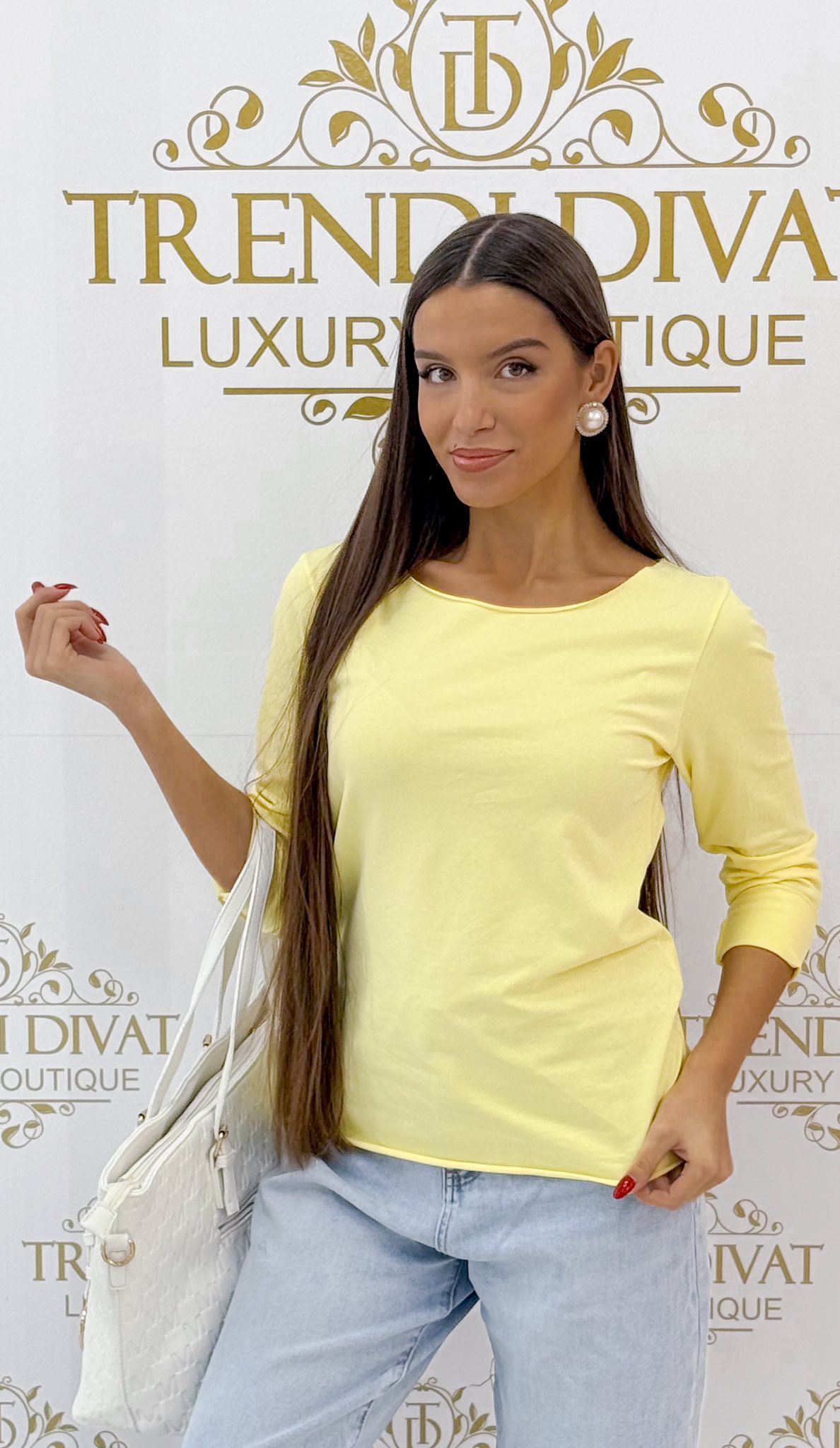 Kényelmes pamut anyagú, lézervágott felső - Image 11