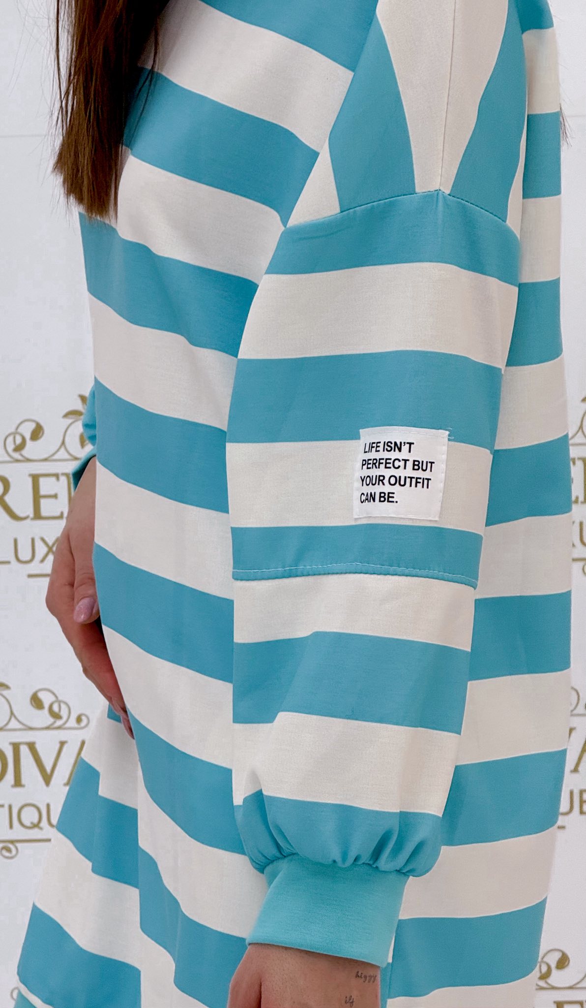 Zsebes, csíkos tunika - Image 14