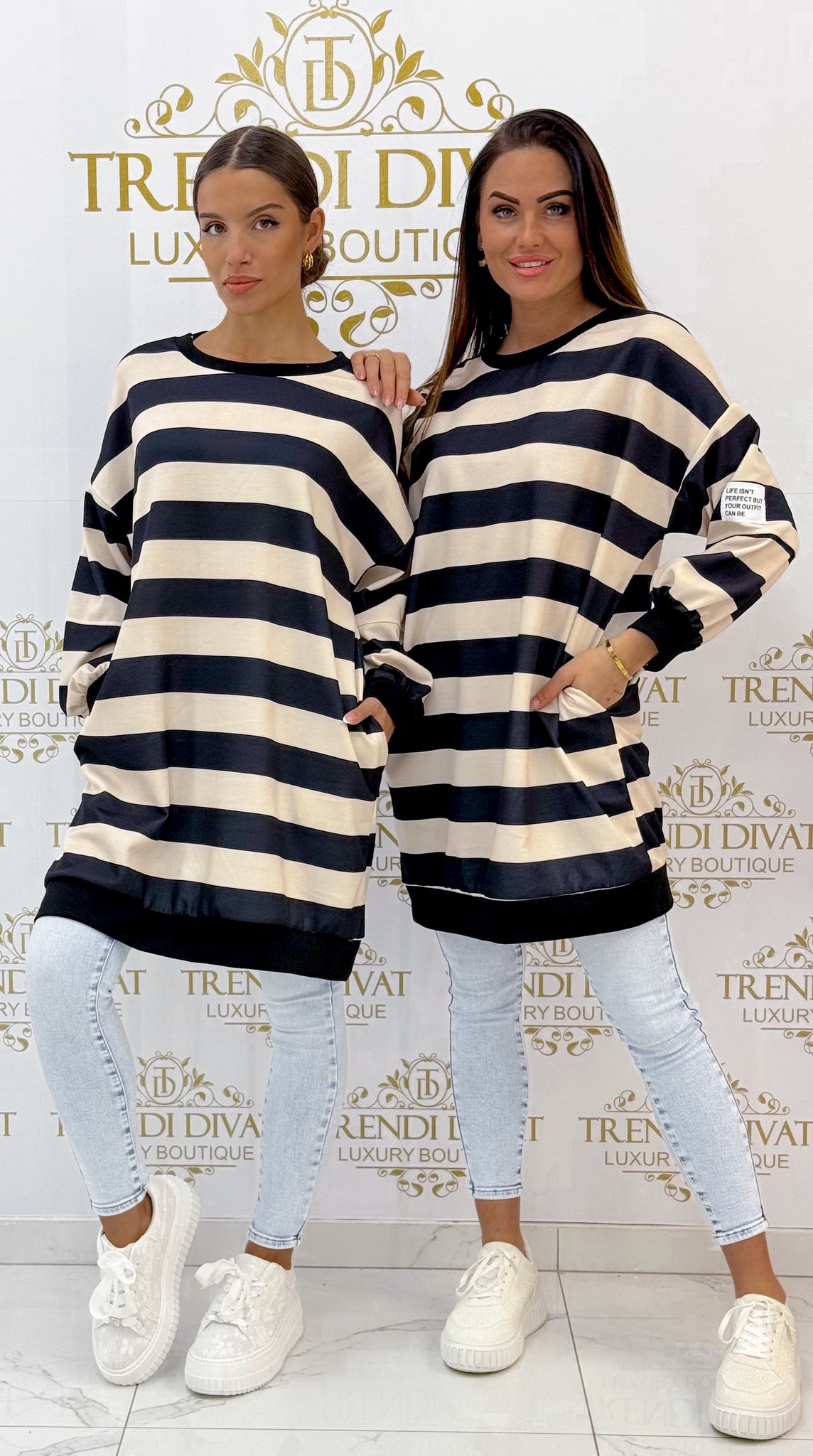 Zsebes, csíkos tunika - Image 17