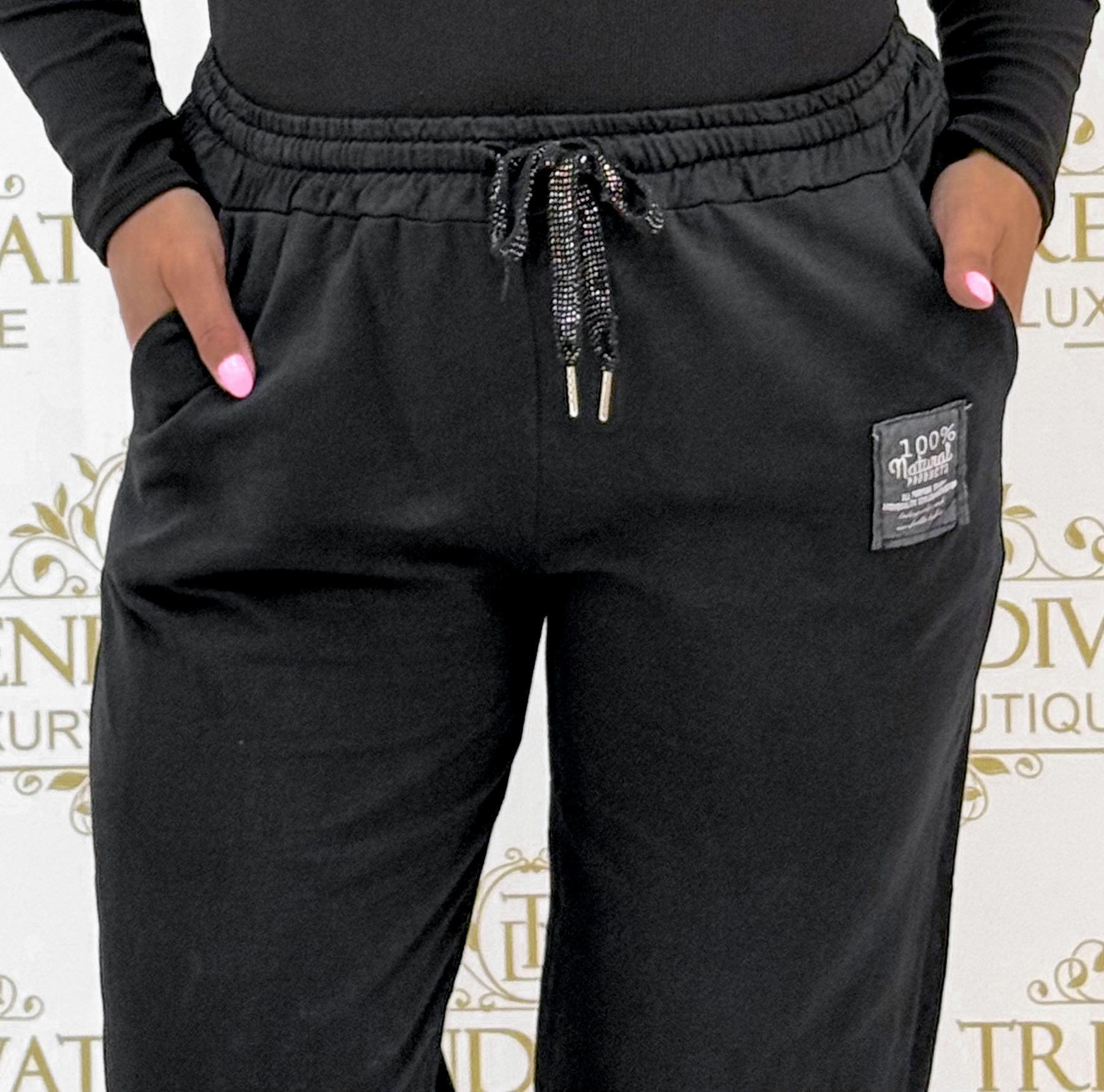 Gumis derekú, "100% Natural" bilétás, szabadidő nadrág - Image 27