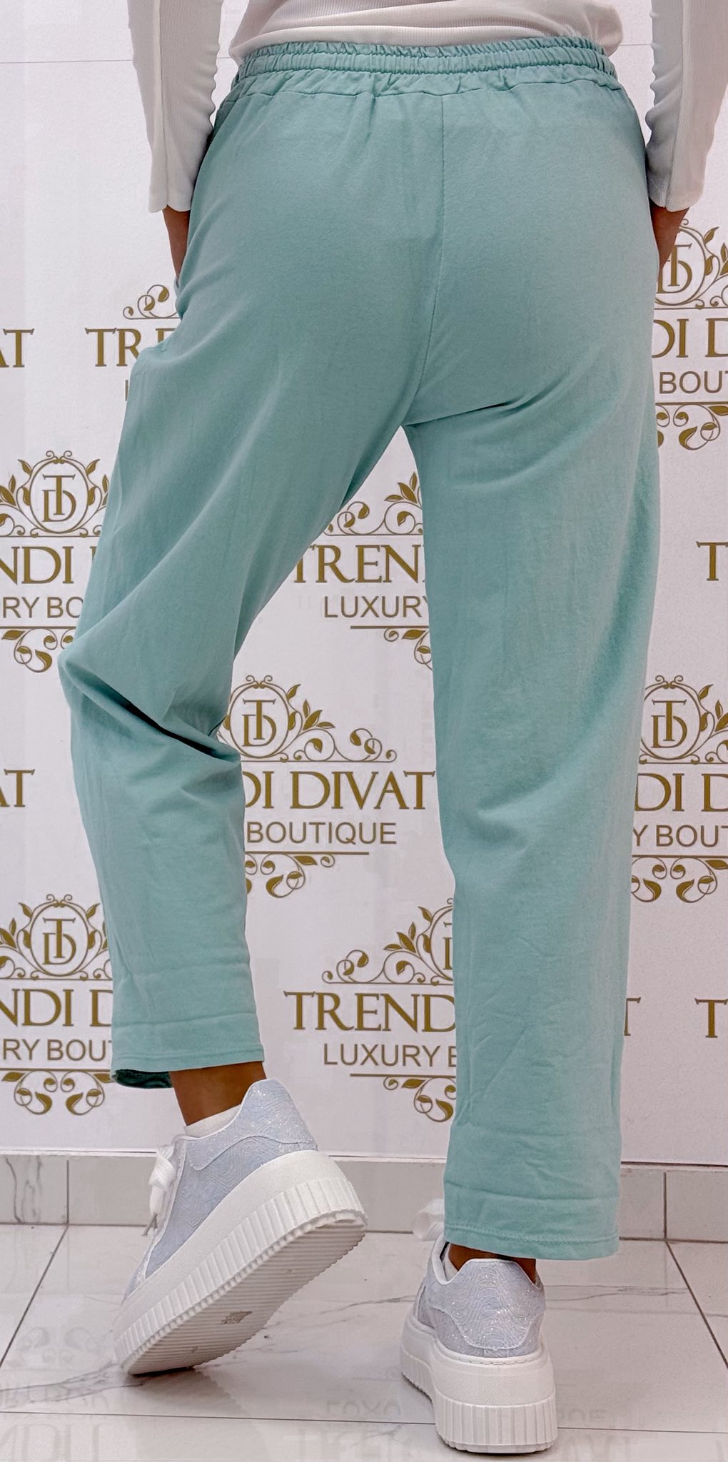 Gumis derekú, "100% Natural" bilétás, szabadidő nadrág - Image 5