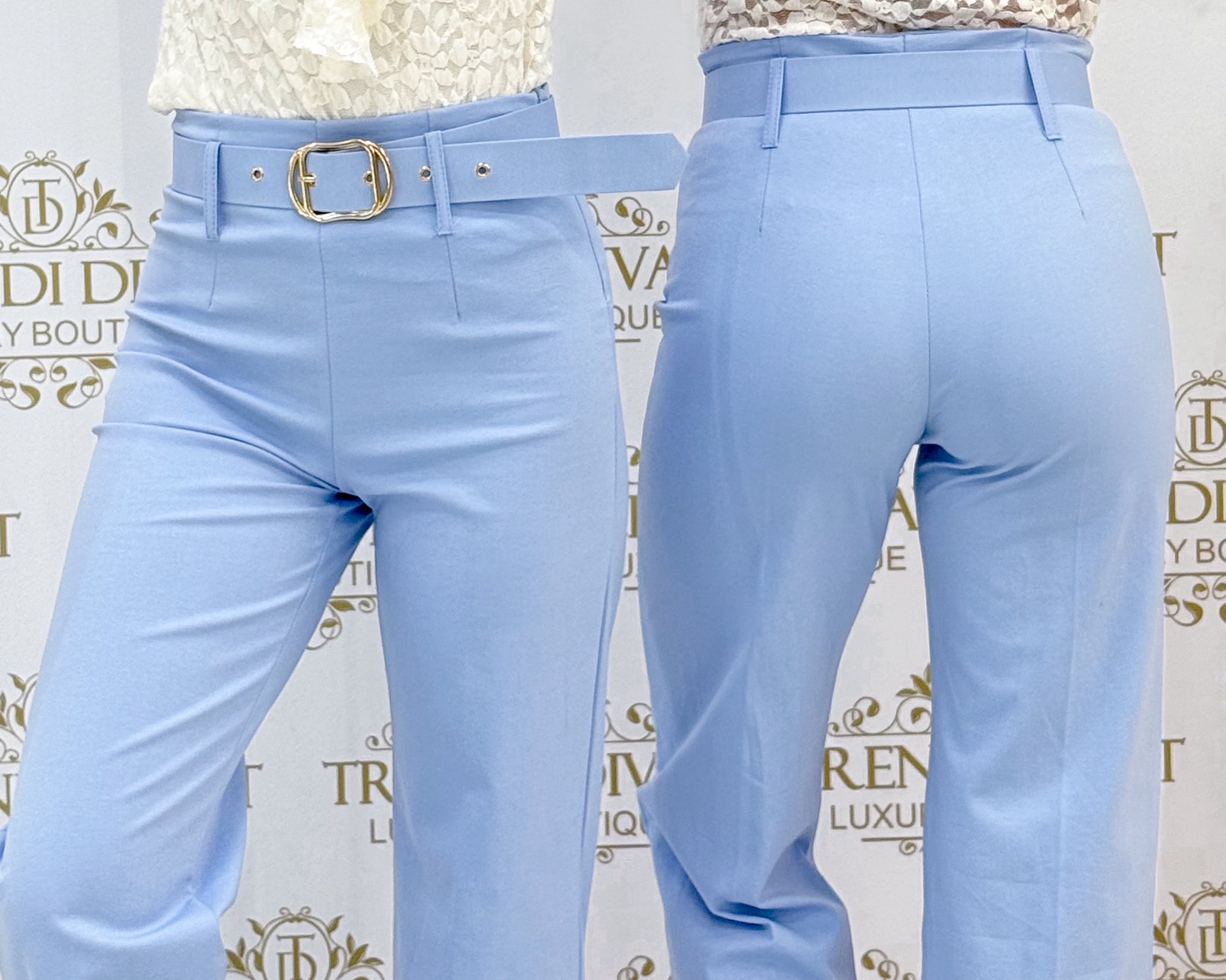 Elegáns palazzo nadrág, ajándék övvel - Image 2