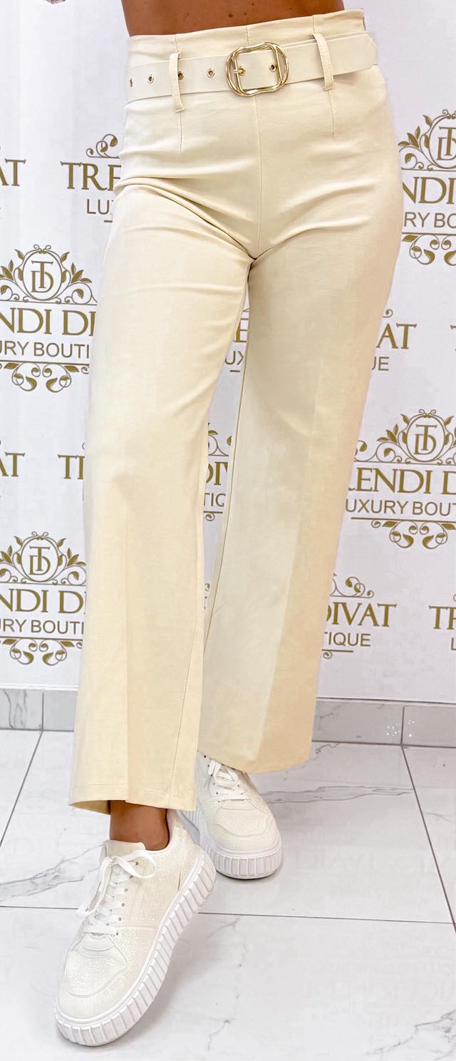 Elegáns palazzo nadrág, ajándék övvel - Image 12