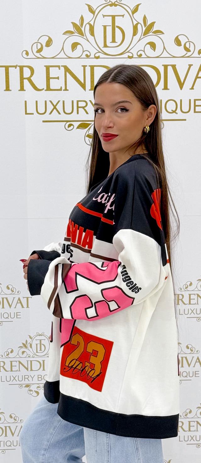 "CALIFORNIA 23" selyem hatású pulóver - Image 29