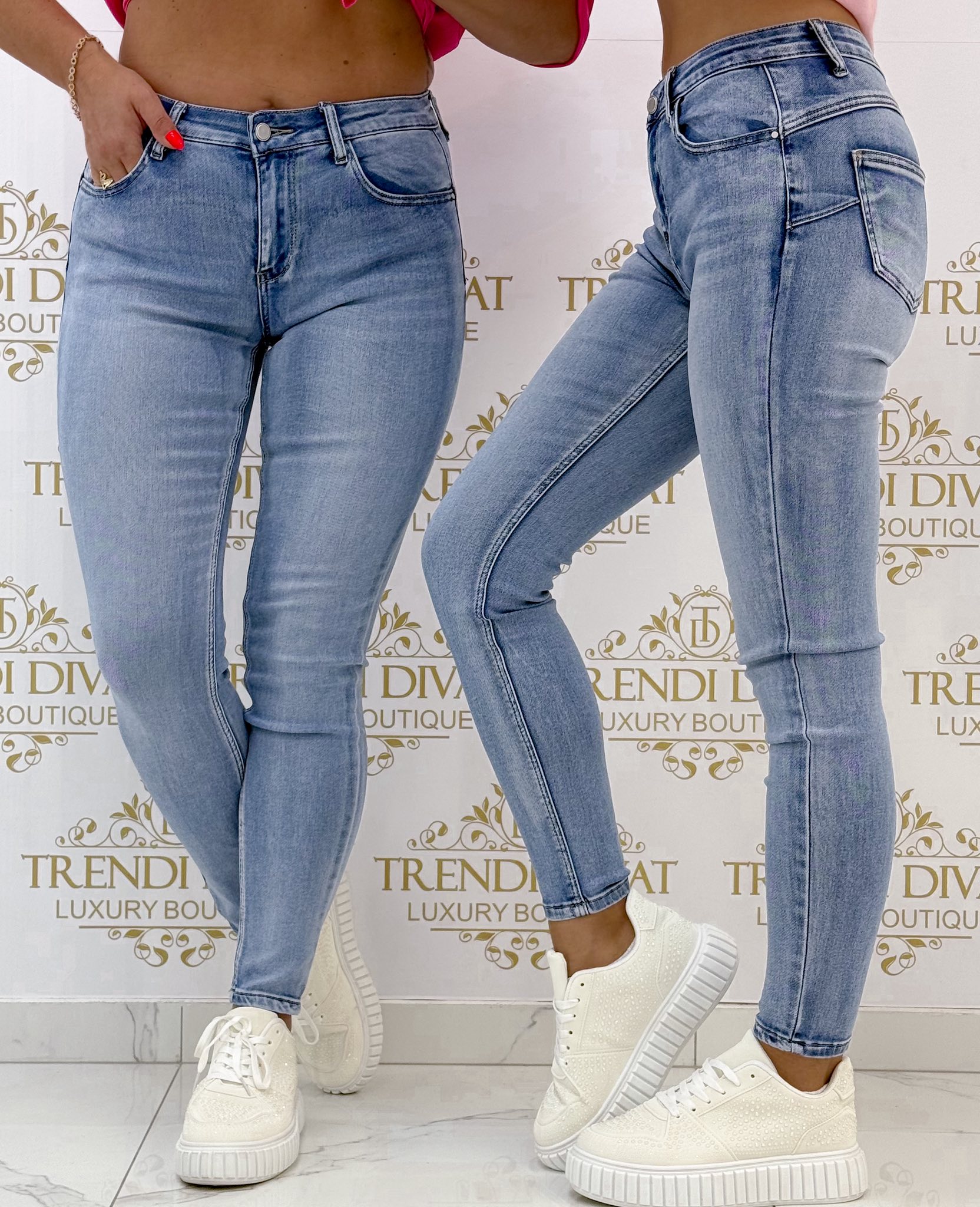 Világoskék farmernadrág "RE3113"