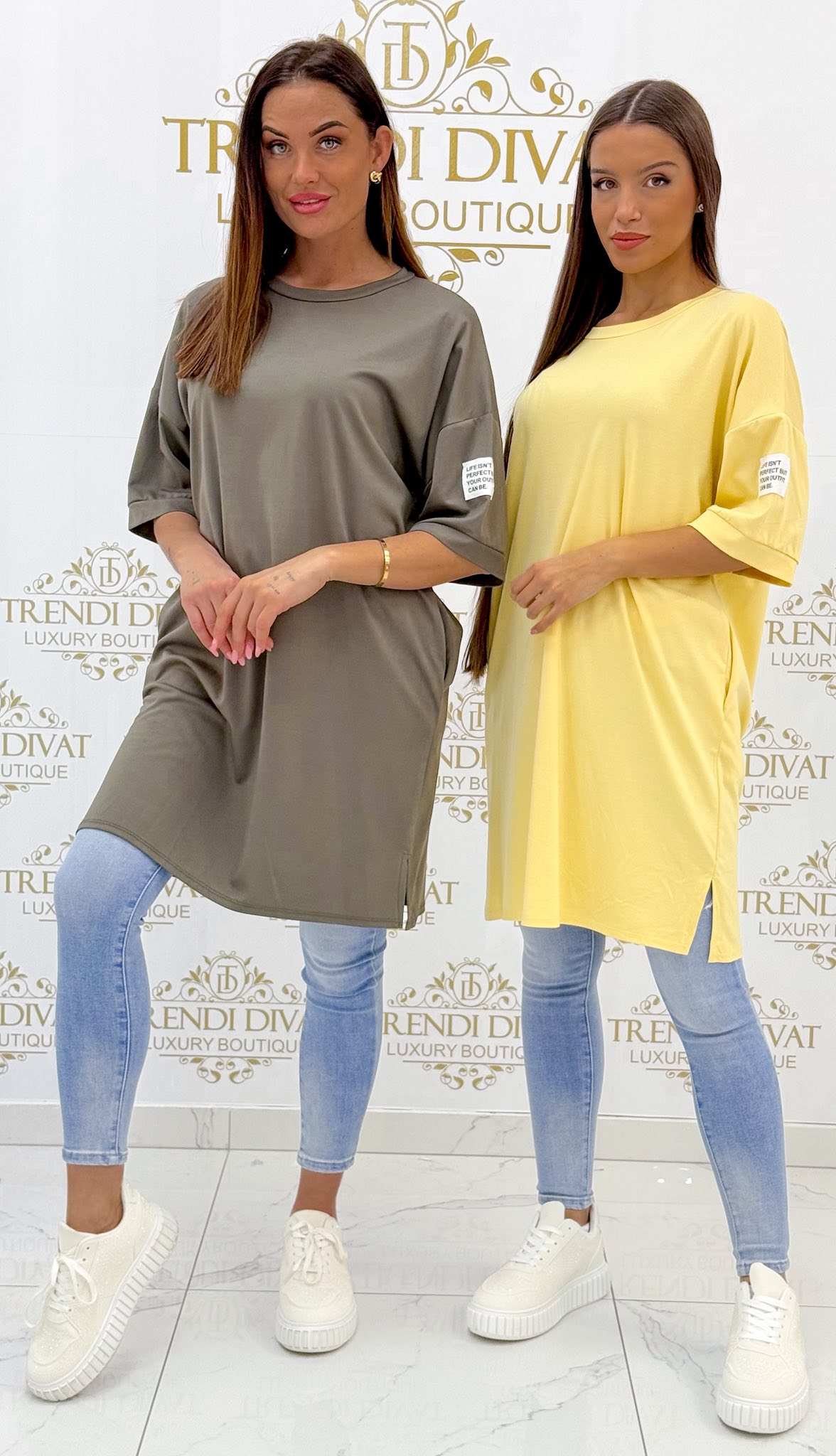 Ujján bilétás, oldalt felsliccelt zsebes tunika - Image 8