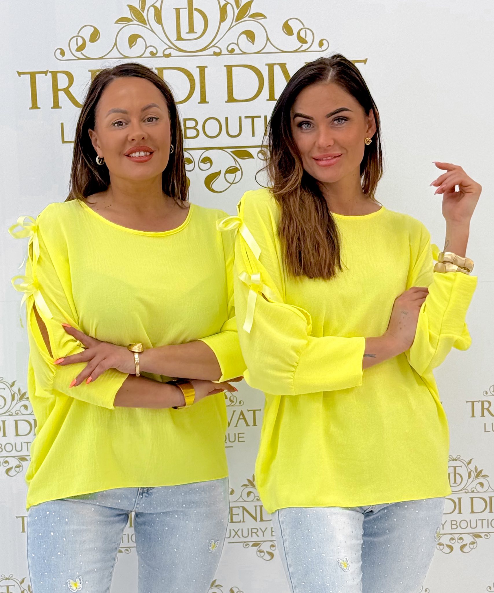 Ujján masni-díszes, szellős anyagú kis felső - Image 3