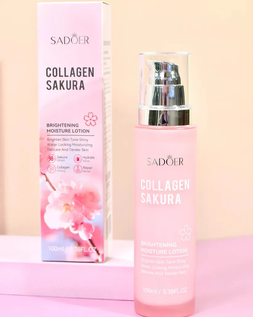 Sadoer Collagen Sakura Brightening Moisture Lotion 100ml