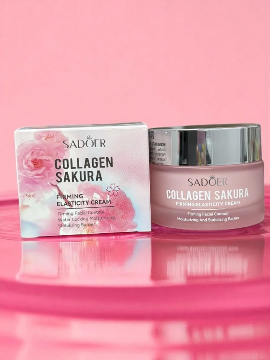 Sadoer Collagen Sakura intenzív hidratáló és tápláló arckrém, 50 g
