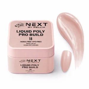 Next By Zellia Liquid Poly 30Ml - Pro Build - 018