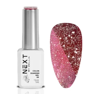 Next By Zellia Gél Lakk 10Ml - Color Diamond Gel- 009