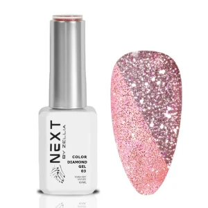 Next By Zellia Gél Lakk 10Ml - Color Diamond Gel- 003