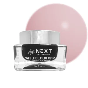 Next By Zellia Gel Builder / Epítő Zselé 30G - Hema / Tpo Free - Zgb-013 - Rose Dust