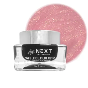 Next By Zellia Gel Builder / Epítő Zselé 30G - Hema / Tpo Free - Zgb-015 - Crystal