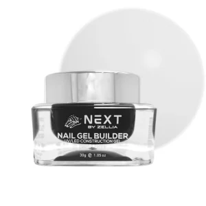Next By Zellia Gel Builder / Epítő Zselé 30G - Hema / Tpo Free - Zgb-002 - Milky White