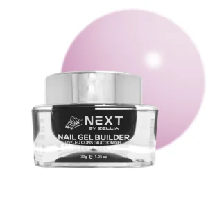 Next By Zellia Gel Builder / Epítő Zselé 30G - Hema / Tpo Free - Zgb-005 - Pink Rose