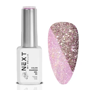Next By Zellia Gél Lakk 10Ml - Color Diamond Gel- 006