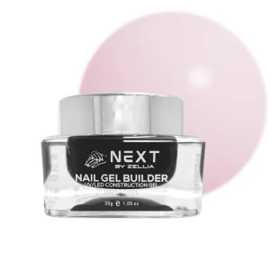Next By Zellia Gel Builder / Epítő Zselé 30G - Hema / Tpo Free - Zgb-009 - Baby Pink