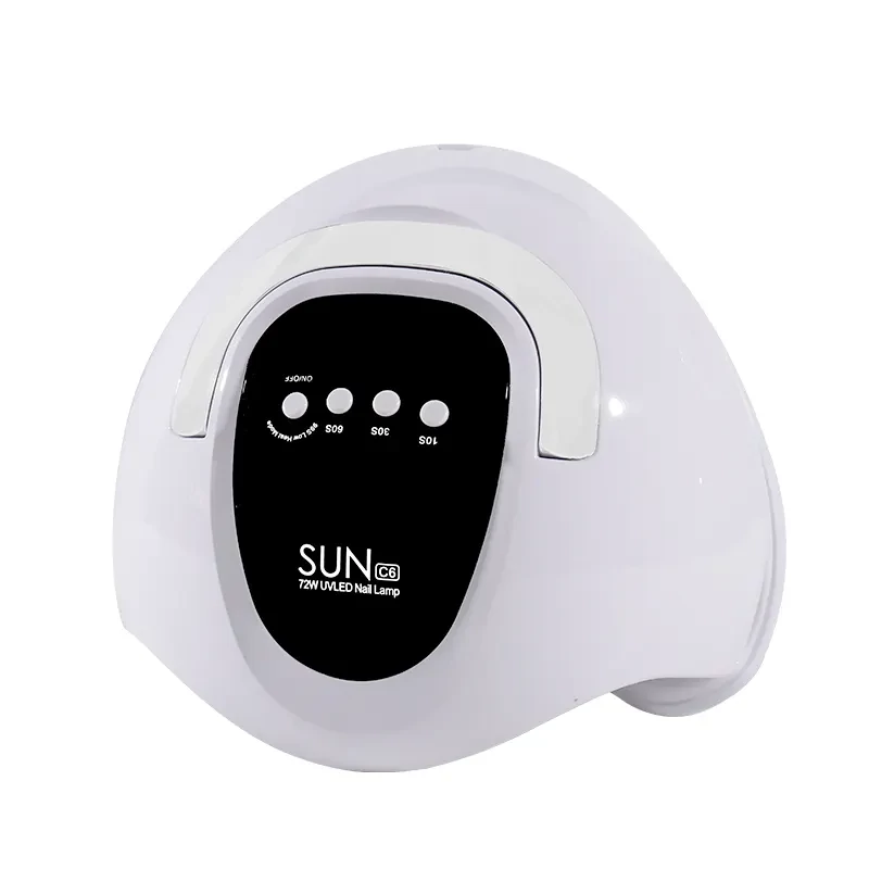 Műkörmös Uv/Led Lámpa | Sun C6 | 72W | Fehér - Qqf-2303202 - Image 6