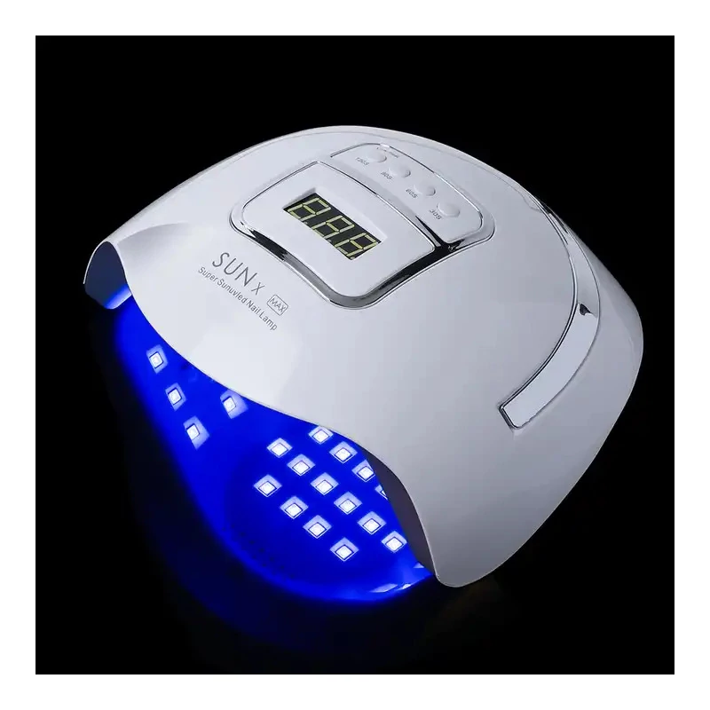 Nagy teljesítményű, 228W Max UV LED-es körömlámpa - Sun X Max - 48 LED - Fehér - Image 10