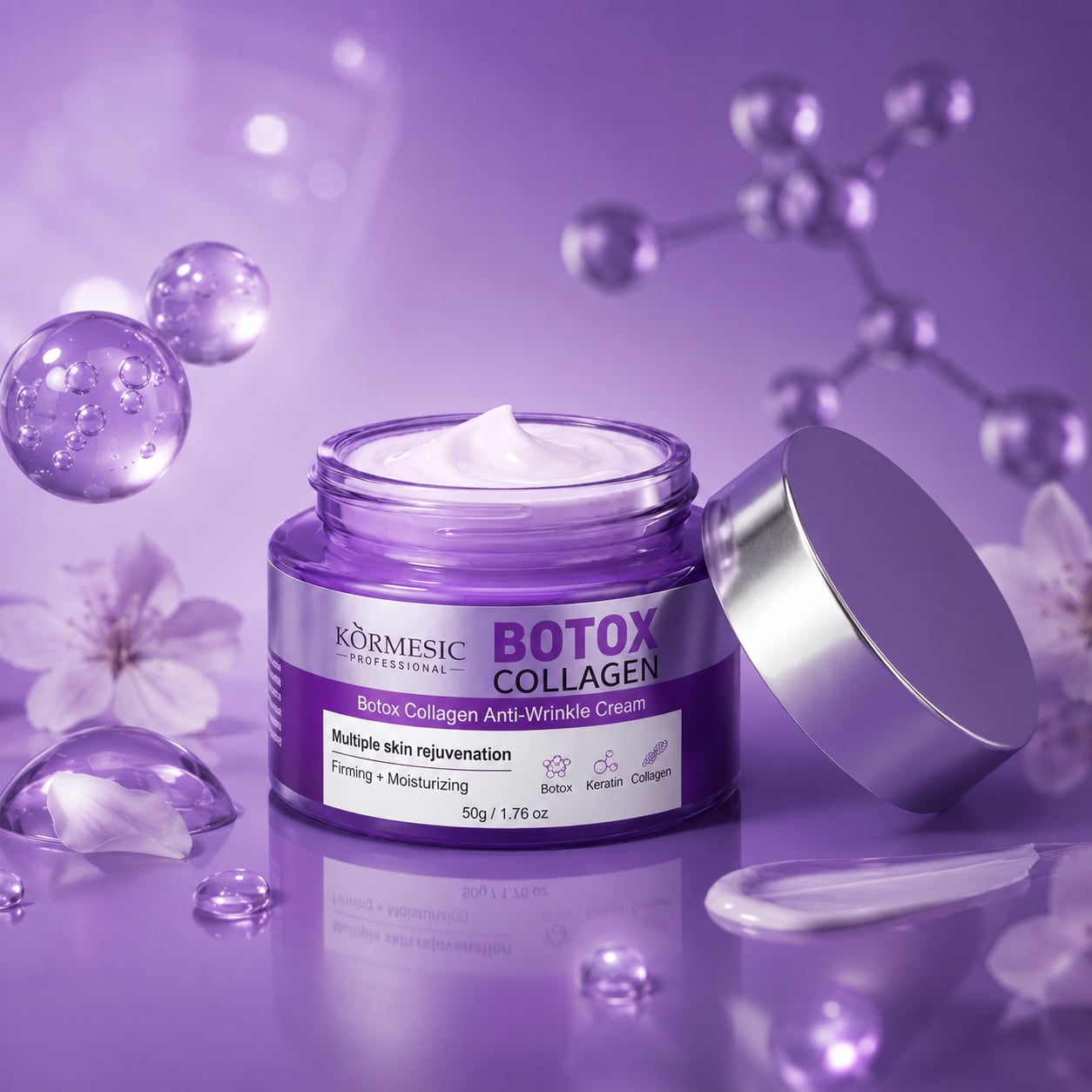 Kormesic Professional Botox Collegen ránctalanító arckrém 50g