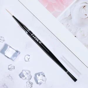 Next By Zellia Nail Art Brush - 0-S Díszítő Ecset - ZBR-02 Medium - 19mm