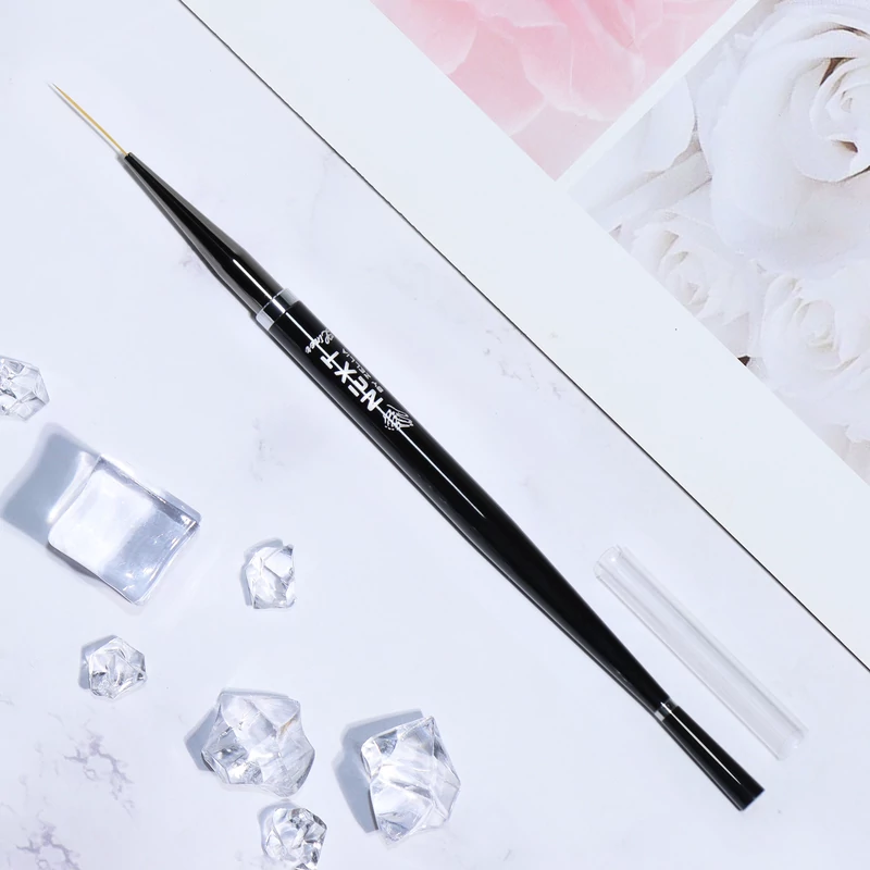 Next By Zellia Nail Art Brush - 0-S Díszítő Ecset - ZBR-02 Medium - 19mm