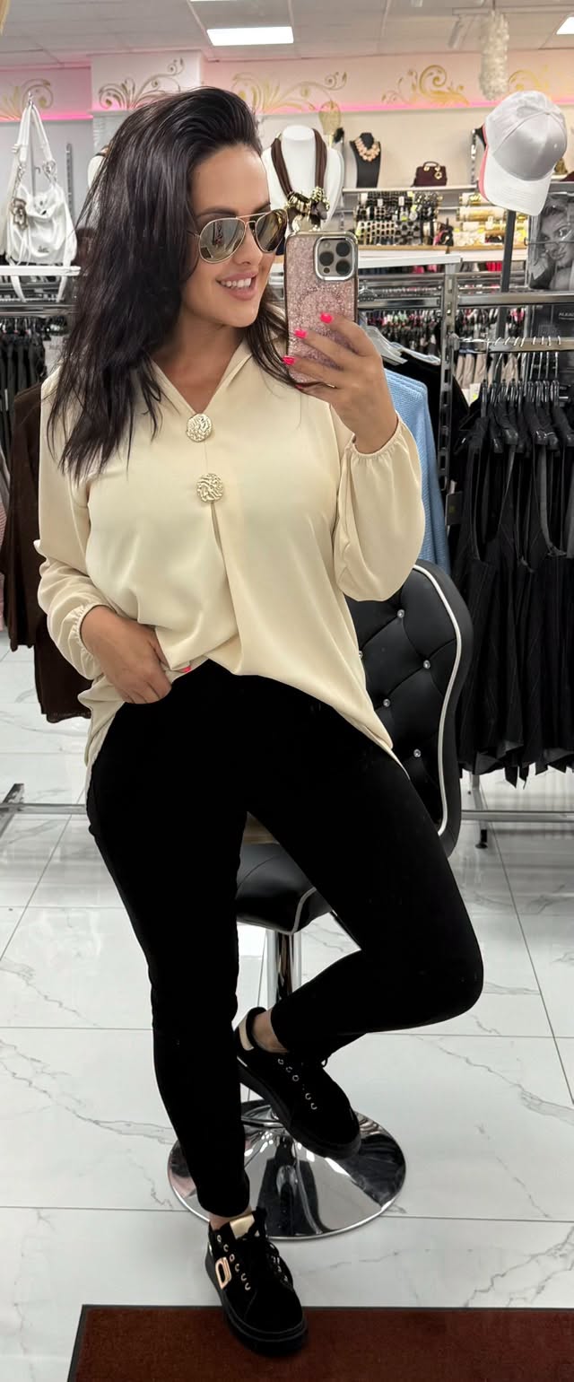 Plus size, magas derekú fekete női skinny farmer "MS5733-13" - Image 5