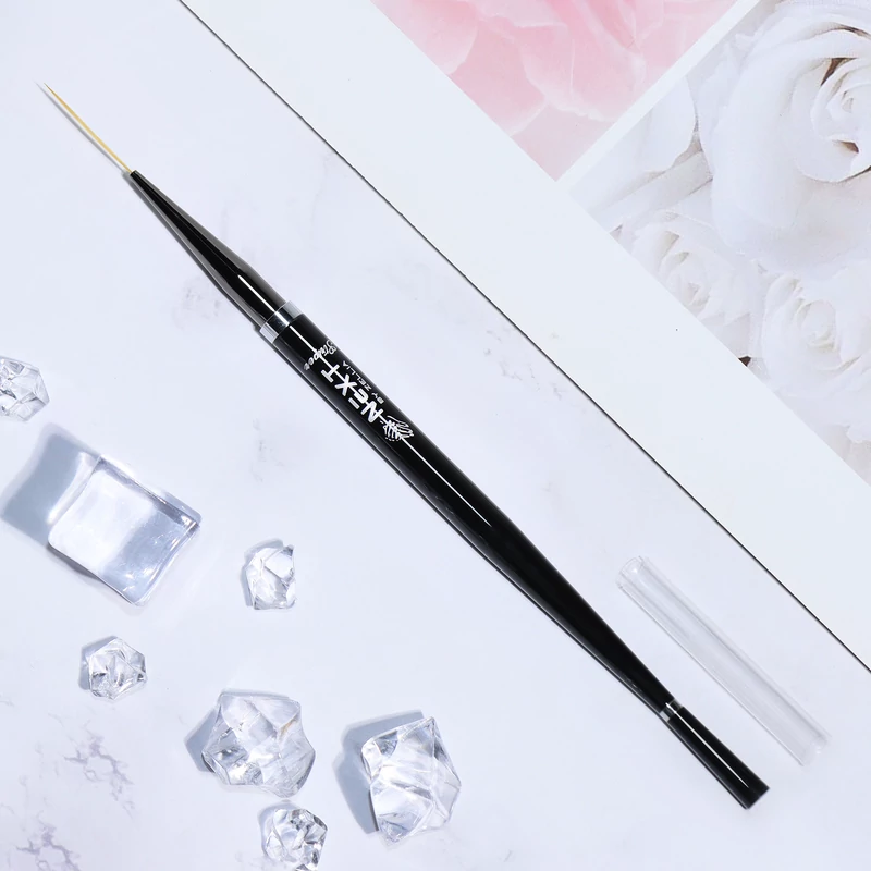 Next By Zellia Nail Art Brush - 0-S Díszítő Ecset - ZBR-03 Long - 24mm
