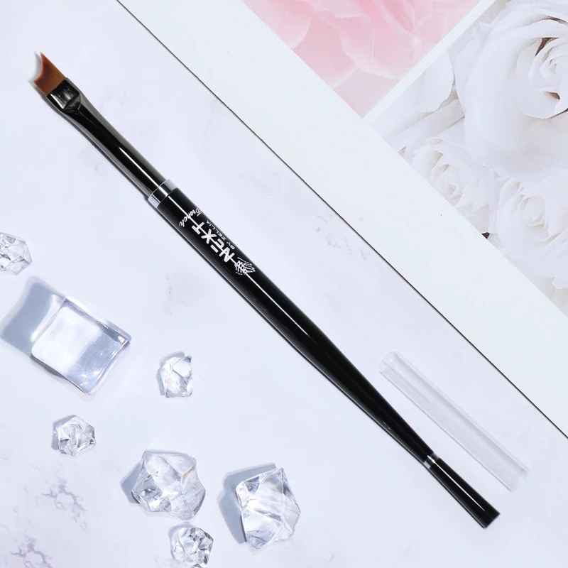 Next By Zellia Nail Art Brush - Ívelt Francia Mosolyvonal Ecset - ZBR-08